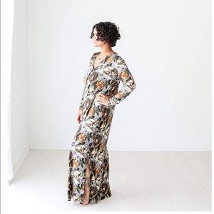 Posh Peanut Paige Long Sleeve Maxi Dress